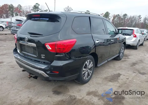 2018 Nissan Pathfinder Sv z USA, uszkodzony, nr VIN 5N1DR2MM5JC603134